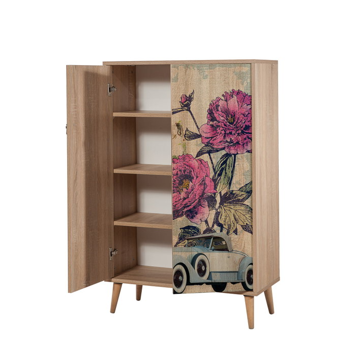 Hanah Home Multibox - 733 Armario Multiusos Roble Sonoma